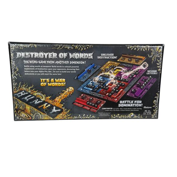 Destroyer of Words Game of Linguistic Obliteration - Picture 2 of 4